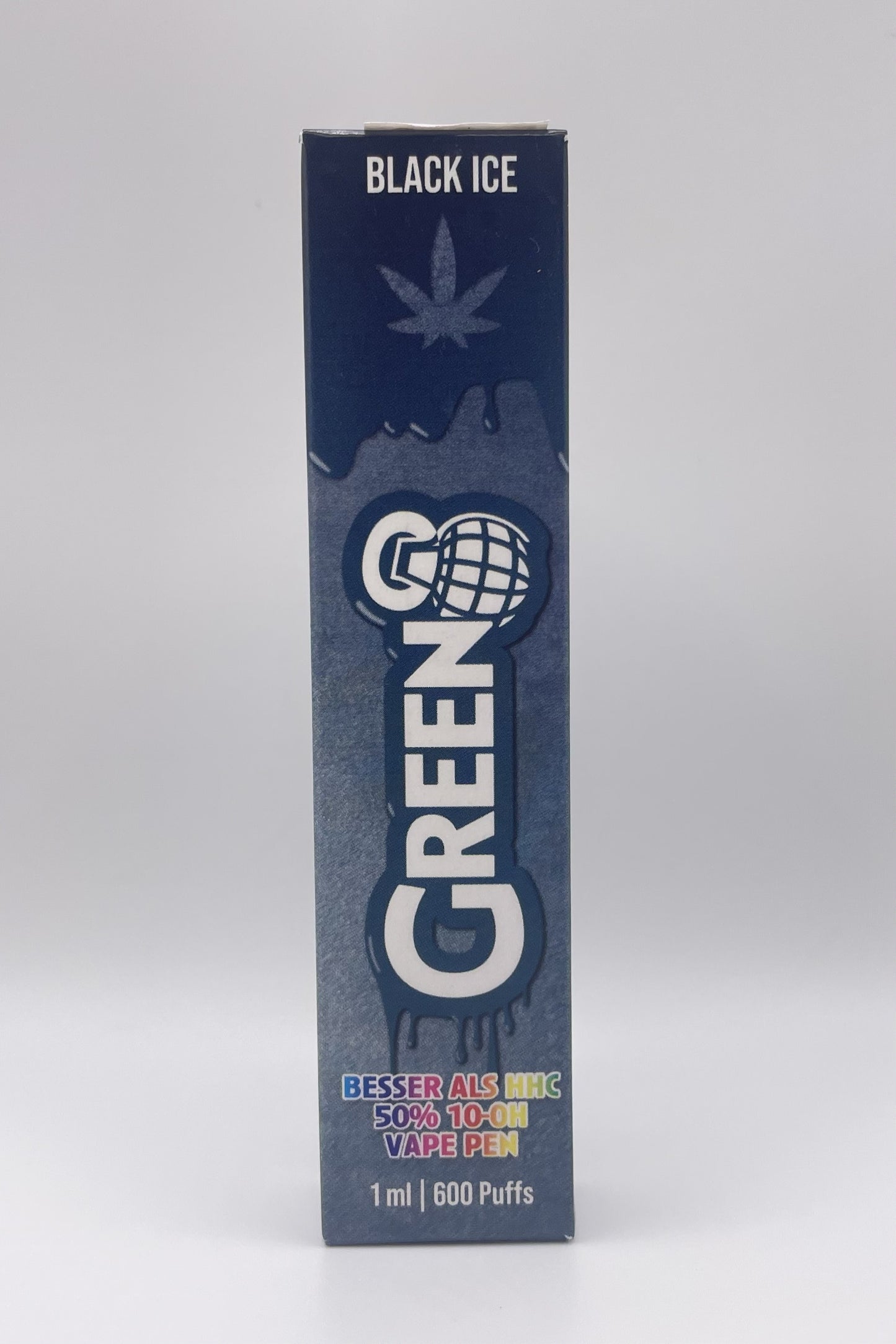 Green8 10-OH-HC Vape Pen, 50% Black ICE
