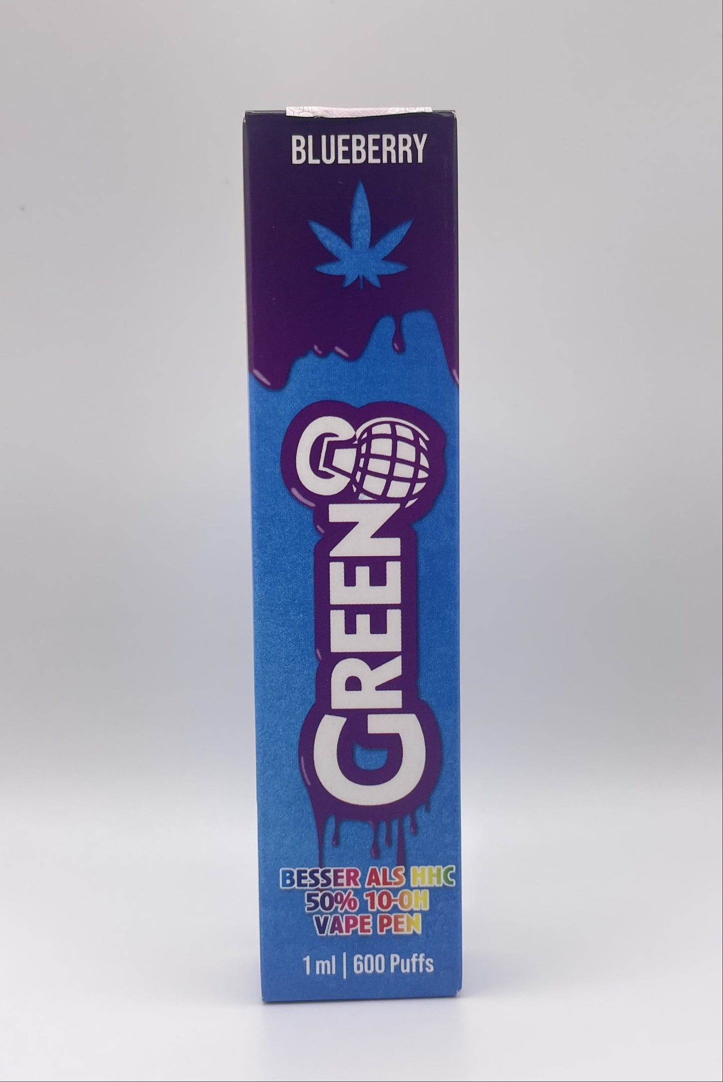 Green8 10-OH-HC Vape Pen, 50% Blueberry